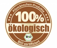 Pilzmännchen-Produkte 100% ökologisch - BIO zertifiziert