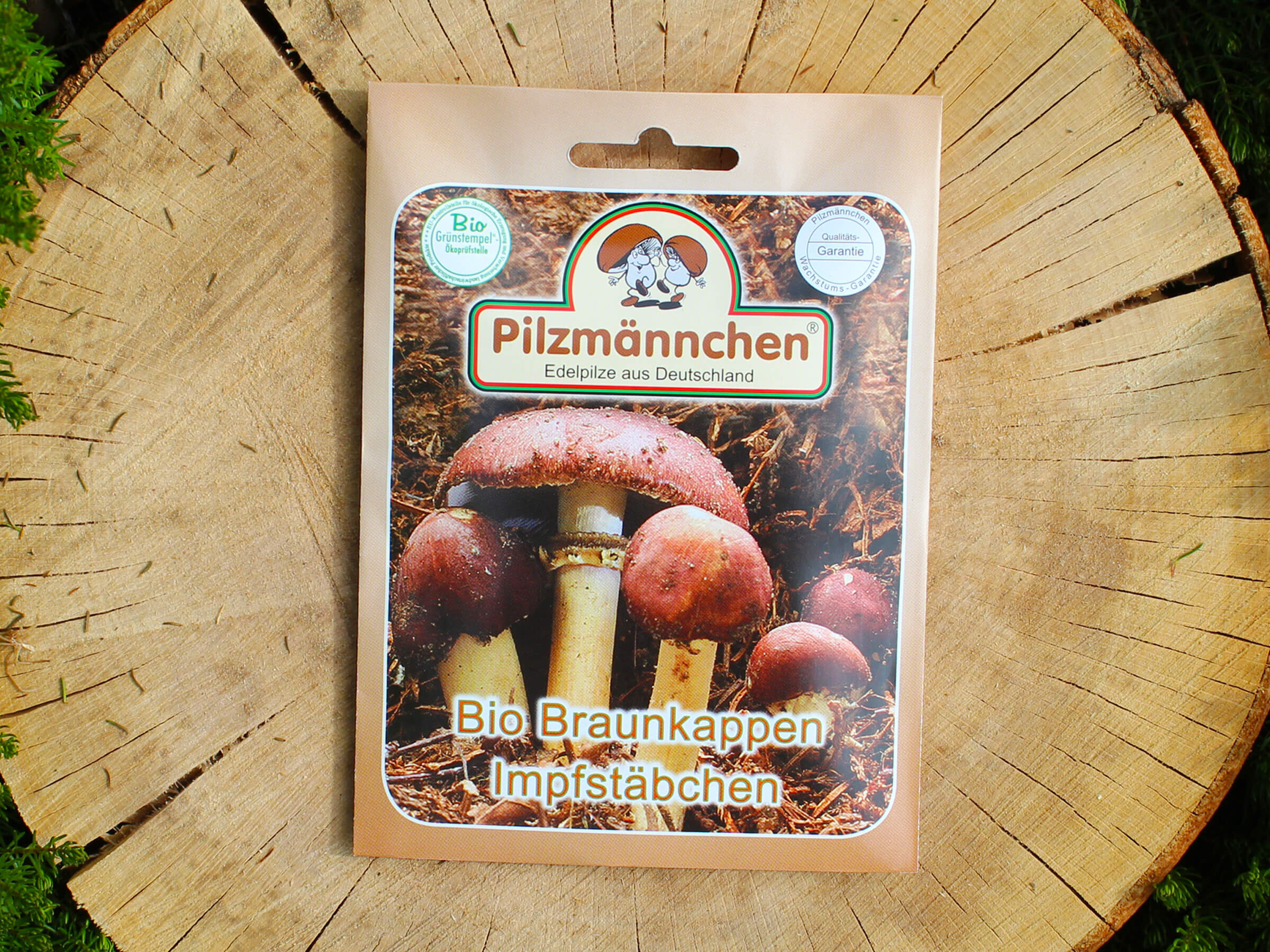 Bio Braunkappe-Impfstäbchen