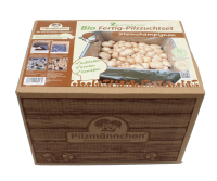 Geschenkset "Steinchampignon Pilzzuchtset + Pilzquartett"