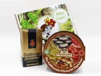 BIO Kaffeesatz Pilzzucht-Töpfchen Austernseitling  im Geschenkset